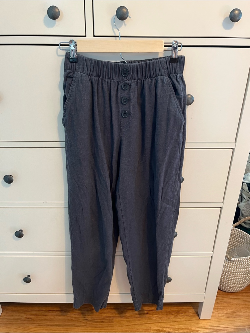 LOFT High Rise Straight Pants